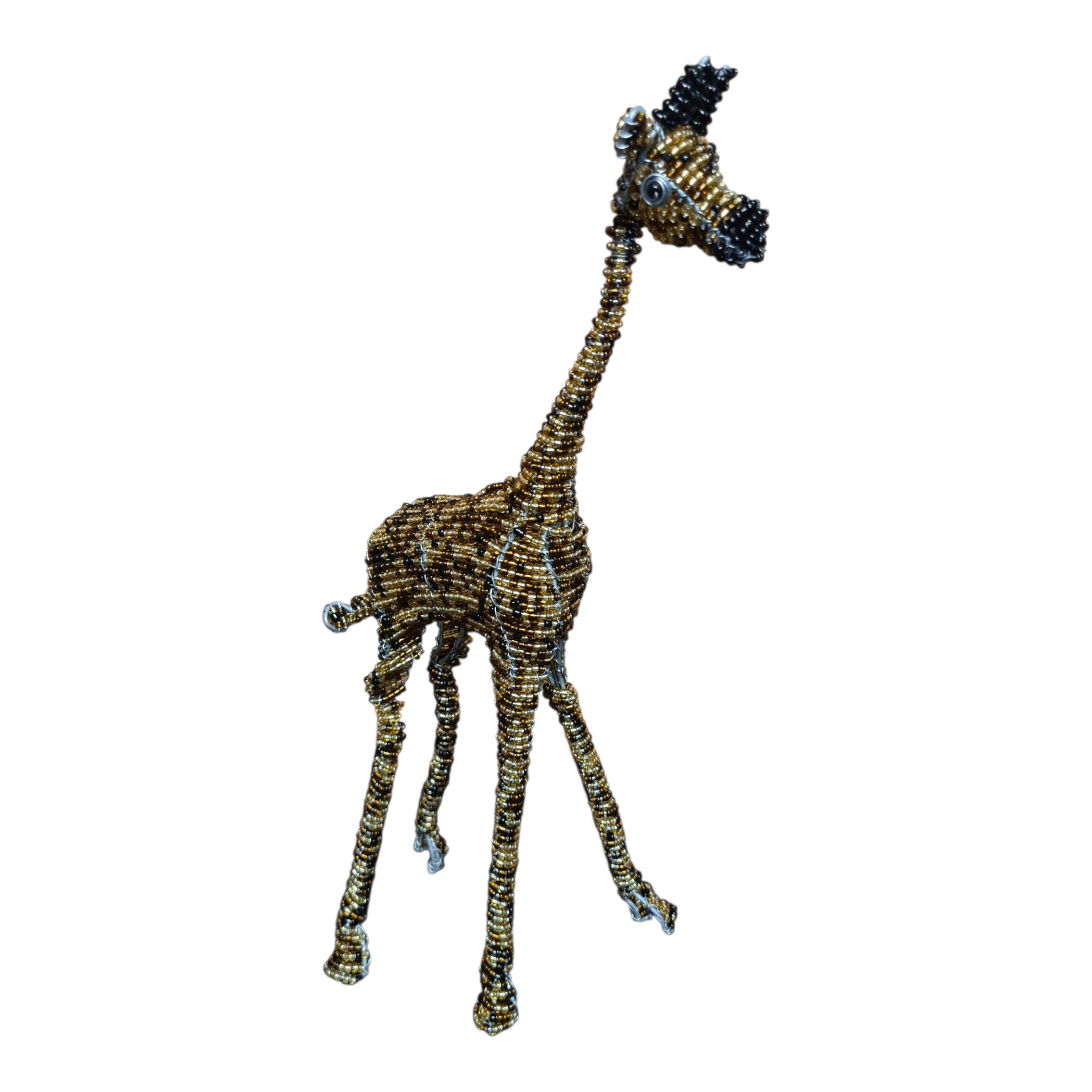 Beaded horizon (brown giraffe)